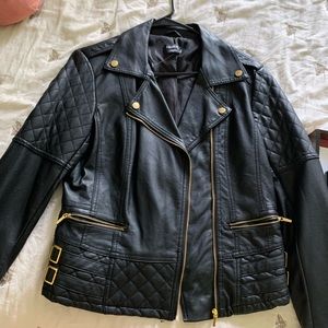 Bebe leather jacket brand new never worn